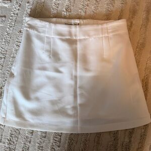 Abercrombie White Mini Skirt